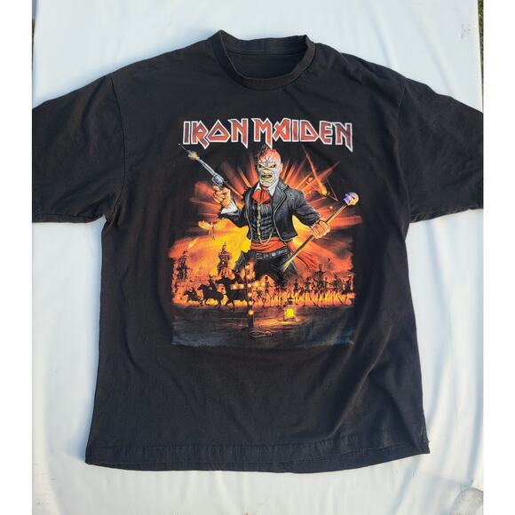 Iron Maiden Legacy Of The Beast Concert T-shirt Size Large - Picture 1 of 4